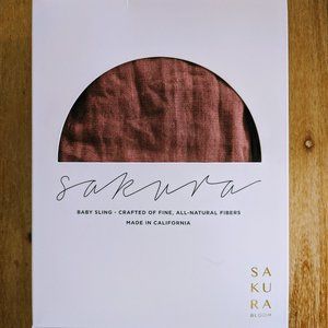 Sakura Bloom ring sling - brandy